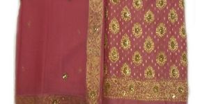 Chanderi Silk Suit Fabric