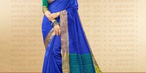 Designer Handloom Cotton Silk Saree