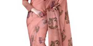 Fancy Handloom Printed Saree