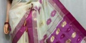 Stylish Handloom Matka Silk Saree