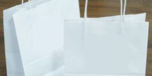 Plain White Paper Bags