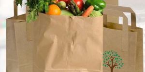 Printed Paper Grocery Bags