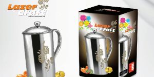 Lazer Craft Stainless Steel Water Jug