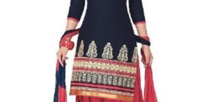 Ladies Embroidered Patiala Suit