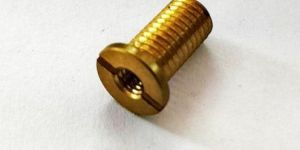 Brass Slotted Round Head Screw