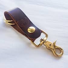 Leather Keychain