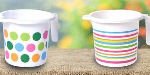 Printed Plastic Bath Mugs