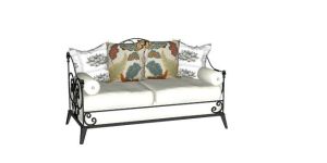 Wrought Iron Sofa