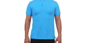 Mens Sweat Shirt Half Sleeve Henley