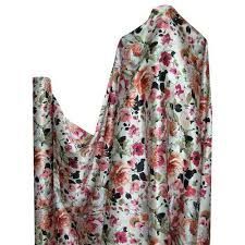 Printed Silk Fabric
