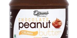 Diruno Chocolate Peanut Butter Creamy 340gm (Gluten Free, Non-GMO)