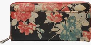 Ladies Foil Leather Wallet