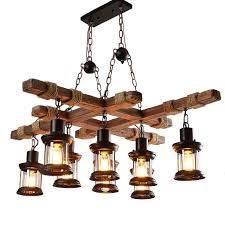 Wooden Chandelier