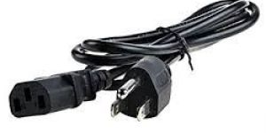 Three Pin Power Supply Cord