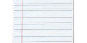 School Writing Notebook