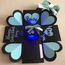 Customized Blue Explosion BOX