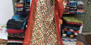 Single Ikat Handloom Dupatta
