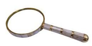 Brass Magnifying Glass