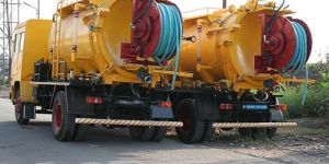 Sewer-Jetting cum Suction Machine