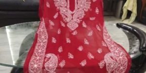 Embroidered Georgette Kurtis