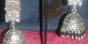 Silver Traditional Jhumka