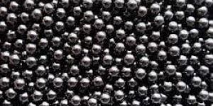 Black Caviar Glass Beads