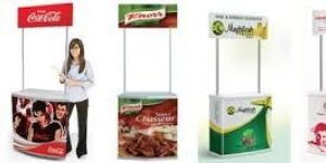 PVC Promotional Demo Tables
