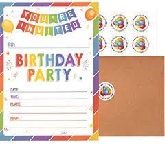 Birthday Invitation Card