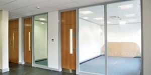Aluminium Sliding Office Partition