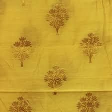 Chanderi Silk Printed Fabric
