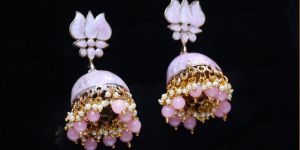 Lotus Jhumkas