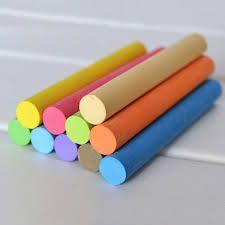 Dustless Colored Chalk