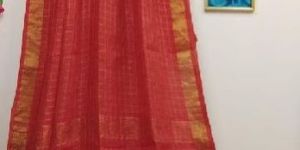 Linen Saree