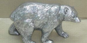 Aluminium Casted Bear Statues