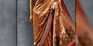 Banarasi Handloom Pure Chiffon Khaddi Georgette Saree