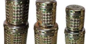 Handicraft Meenakari Steel Box