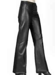 Ladies Leather Trousers