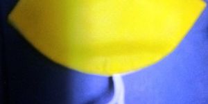 Yellow Non Woven Face Mask