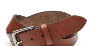Mens Pure Leather Brown Belts
