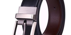 Mens Pure Leather Reversible Black Belts