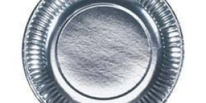 Disposable Silver Paper Plates