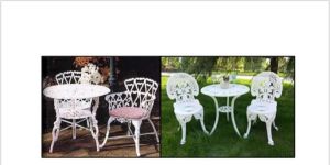 Cast Iron Garden Set