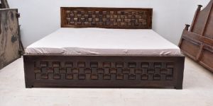 Solid Wood King Bed