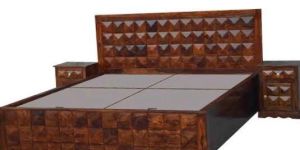 Solid Wood Sheesham Bed