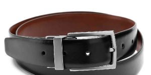 Mens Black Leather Belt