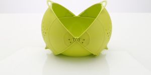 Green Plastic Rice Bowl