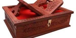 Wooden Rehal Box