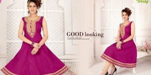 Cotton Anarkali Suit
