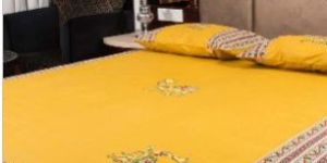 Cotton Printed Double Bedsheet