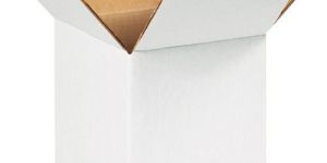 White Duplex Corrugated Box